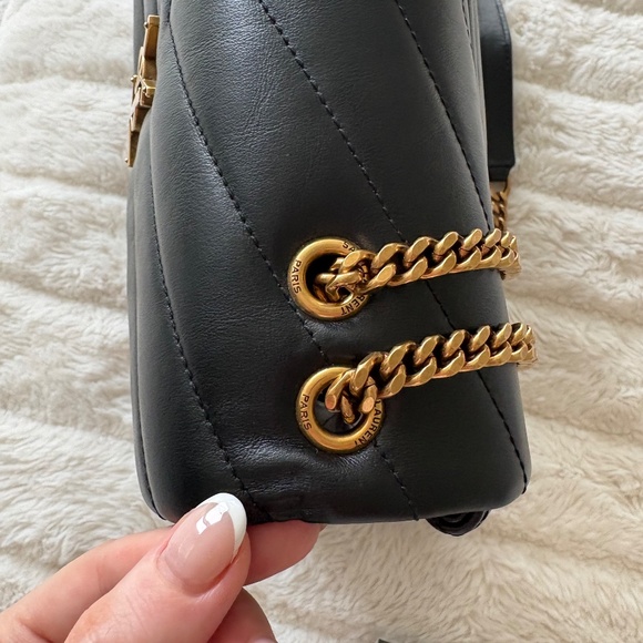 Saint Laurent YSL Small Loulou Chain Leather Shoulder Bag - Picture 10 of 16